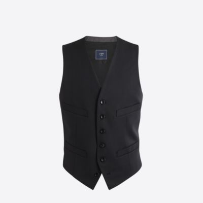 Factory Thompson suit vest in worsted wool