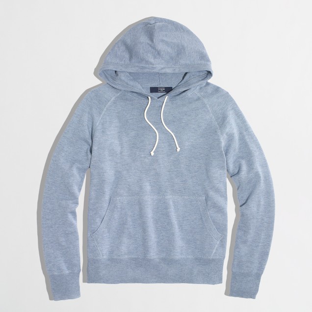 Factory slub cotton hoodie sweater : | Factory