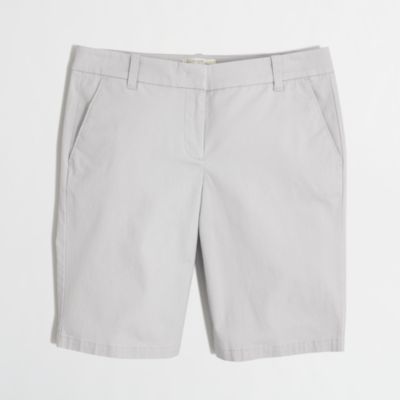 Women's Chino Shorts | J.Crew Factory - solid