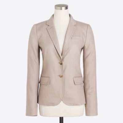Schoolboy Blazer In Linen Women's Blazers J.Crew Factory