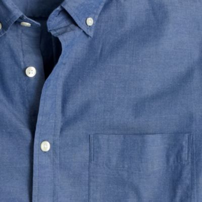 Factory sunwashed oxford shirt