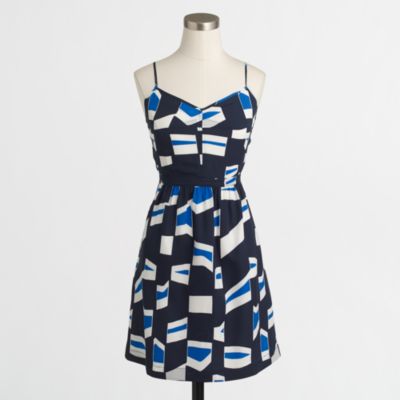 Factory printed cami dress