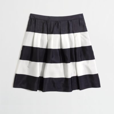 Factory wide-stripe mini : Skirts | J.Crew Factory