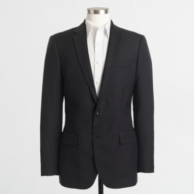 Factory Thompson suit jacket in worsted wool