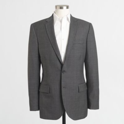 Factory Thompson suit jacket in worsted wool