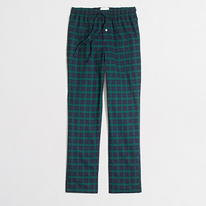 Plaid Flannel Pajama Pant : Men's Pajamas | J.Crew
