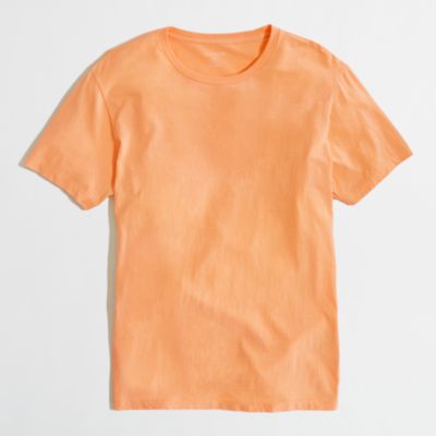 washed brown t shirt