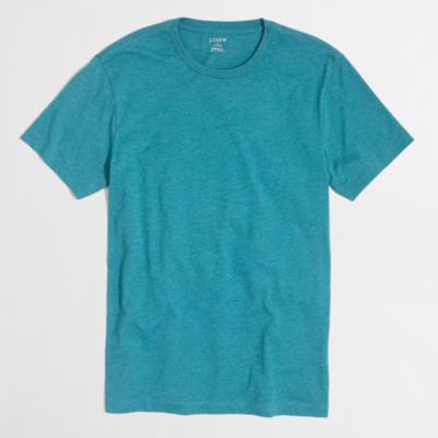 Factory heathered washed T-shirt : Washed Tees | J.Crew Factory