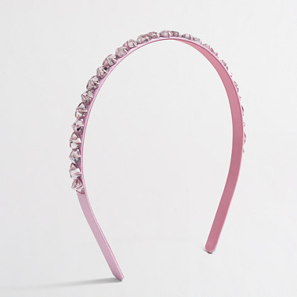Factory girls' jeweled headband : hair accessories | J.Crew Factory