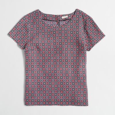 Factory printed T-shirt