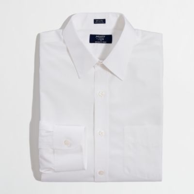 Factory wrinkle-free point-collar dress shirt : | Factory