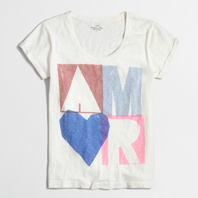 Amor collector T-shirt : | Factory