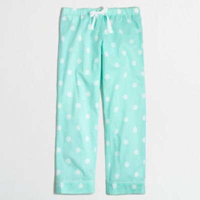 Pajama pant in dot : FactoryWomen Pajamas | Factory