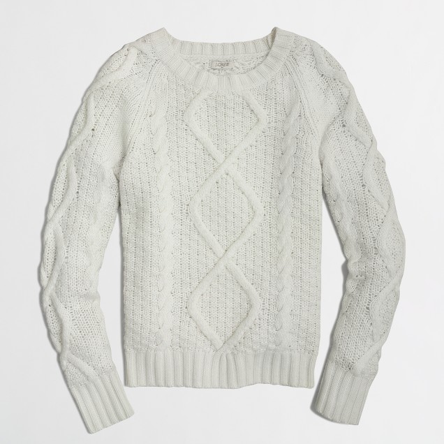 Factory cable-knit sweater : FactoryWomen Pullovers | Factory