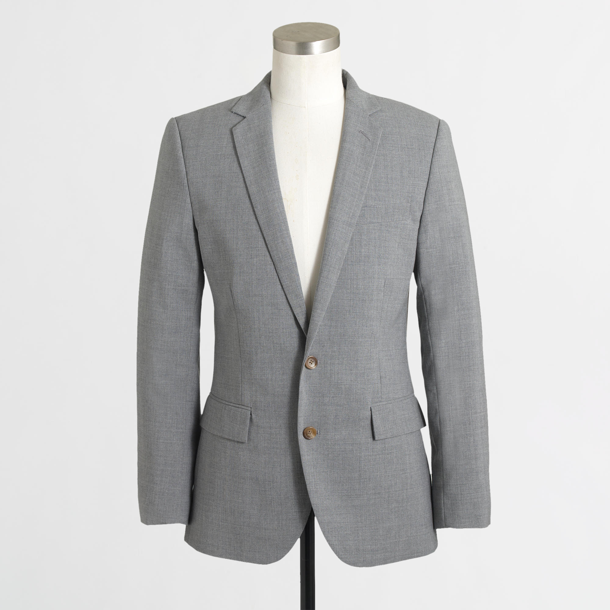 Factory Thompson suit jacket with double vent in ...