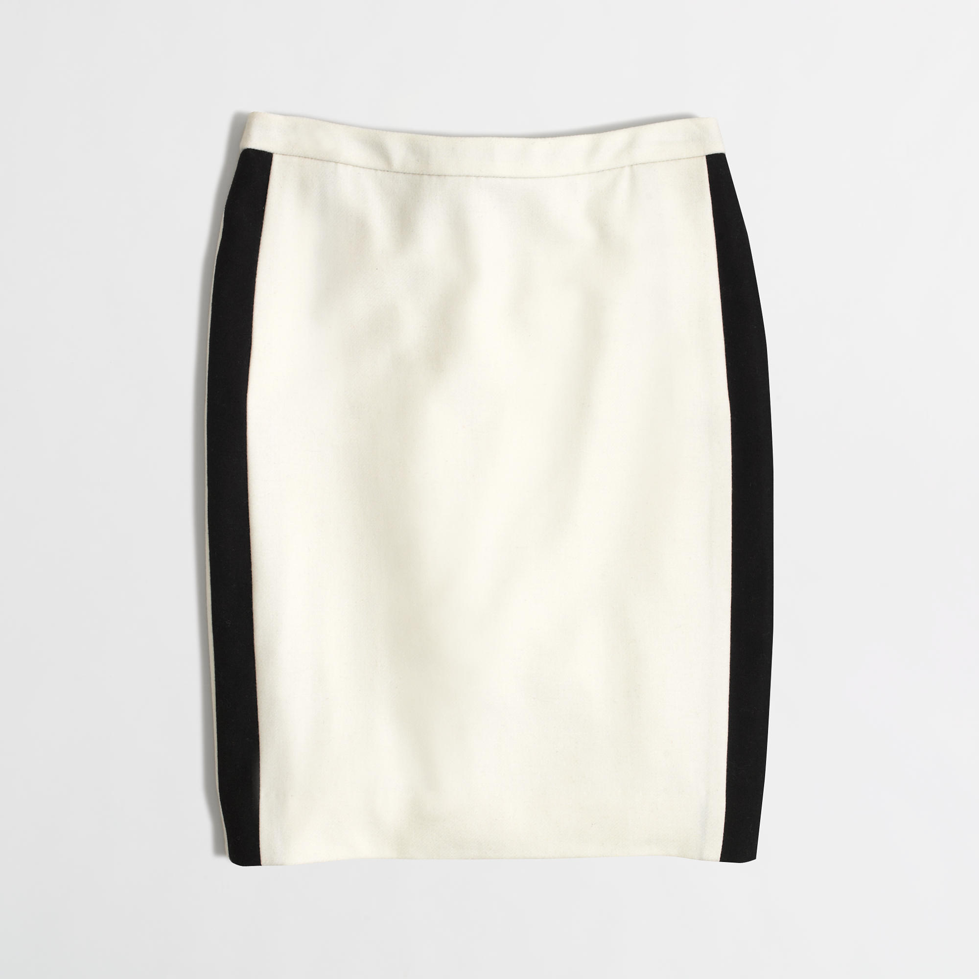 Factory pencil skirt in tipped wool : FactoryWomen pencil | Factory