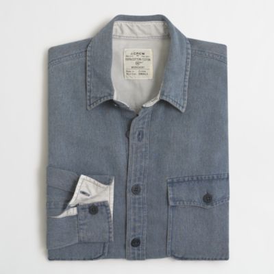 Factory heavy denim workshirt