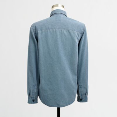 Factory heavy denim workshirt