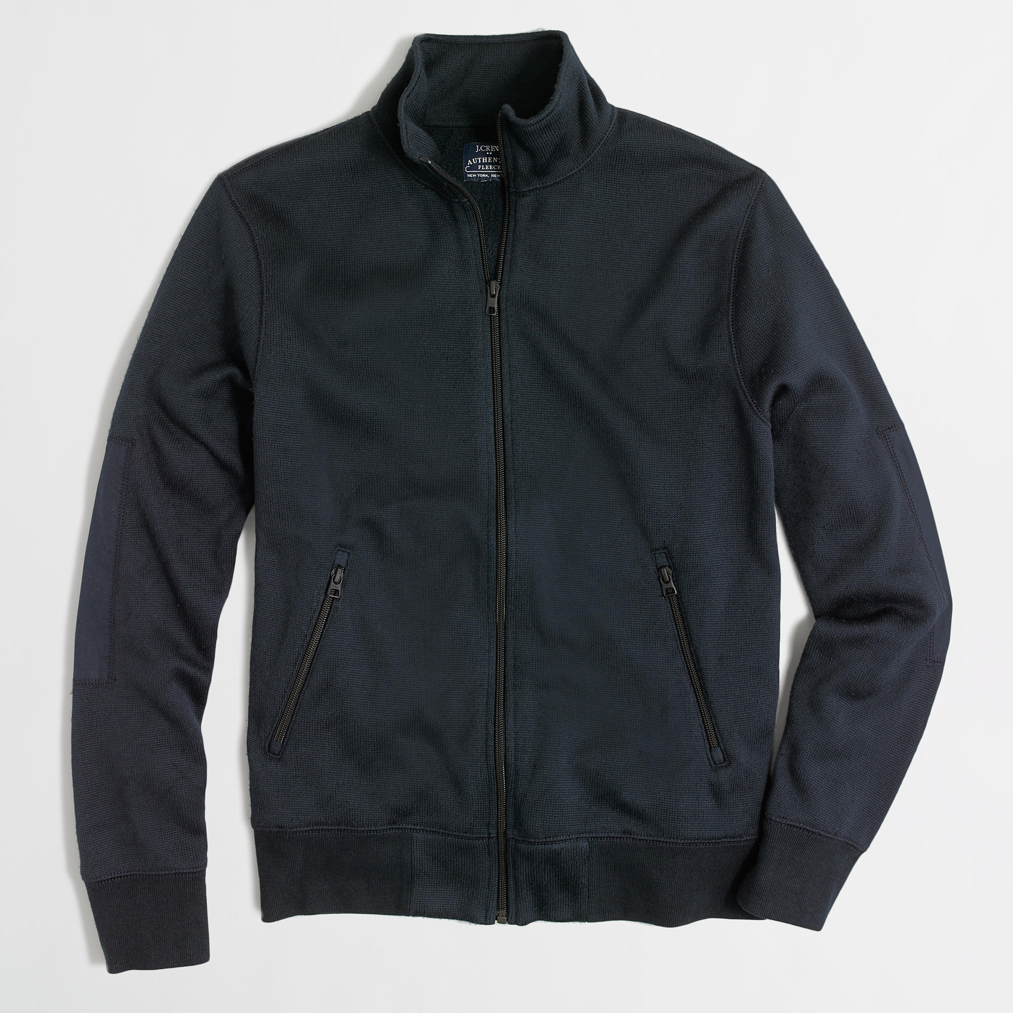 Factory mountain fleece track jacket : | Factory
