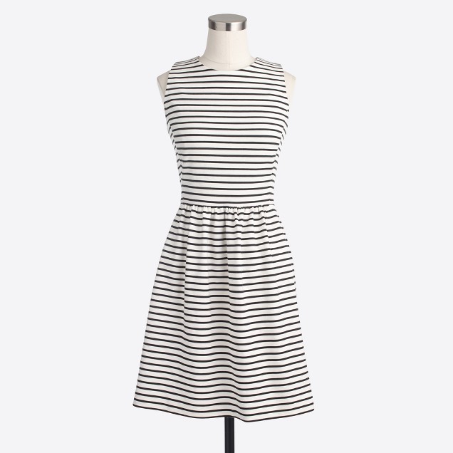 Striped daybreak dress