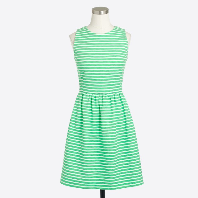 Striped daybreak dress