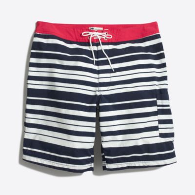Factory 9" board short in multistripe