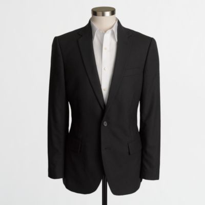 Factory Thompson suit jacket in flex wool