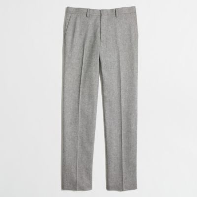 Factory Thompson slim suit pant in Donegal wool