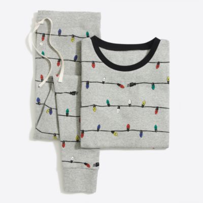 Cute Christmas lights pajamas