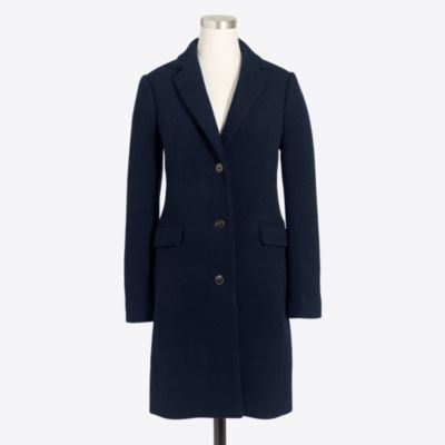Wool topcoat