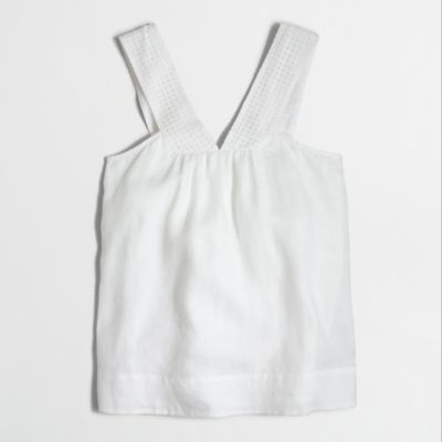 Factory V-neck shell top