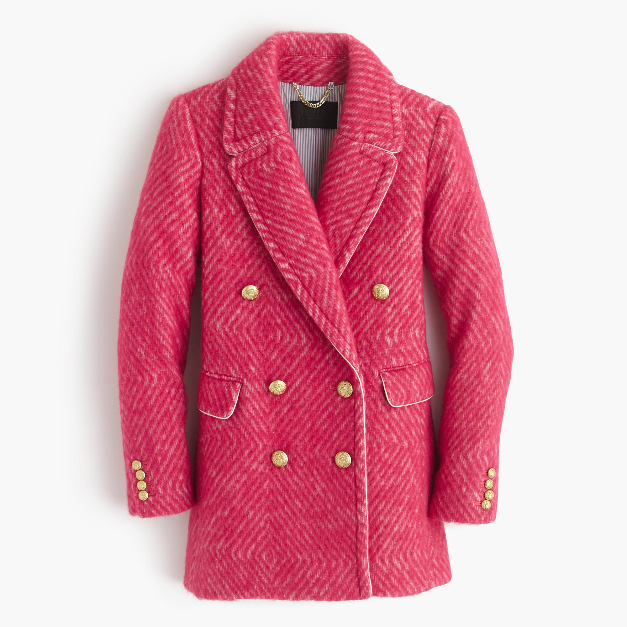 Diamond Tweed Coat : Women's Coats & Jackets | J.Crew