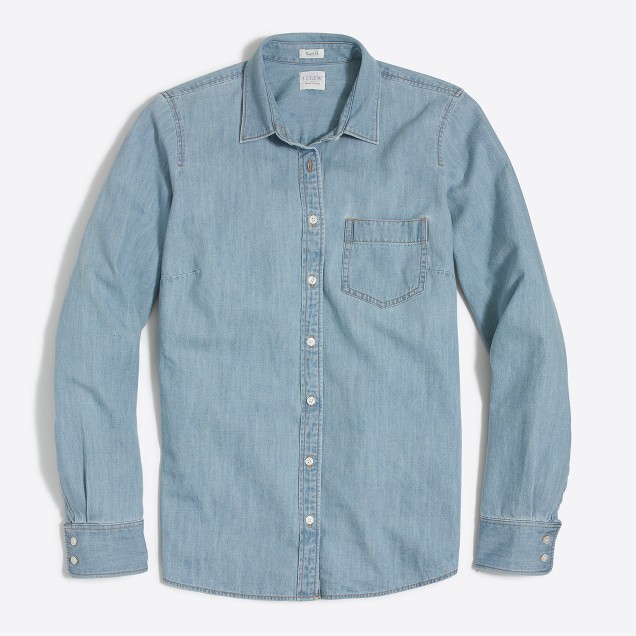 Pocket chambray shirt