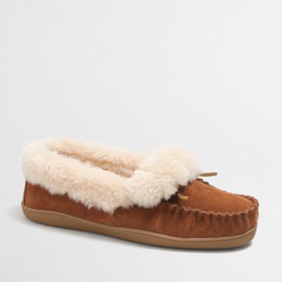 target shearling slippers