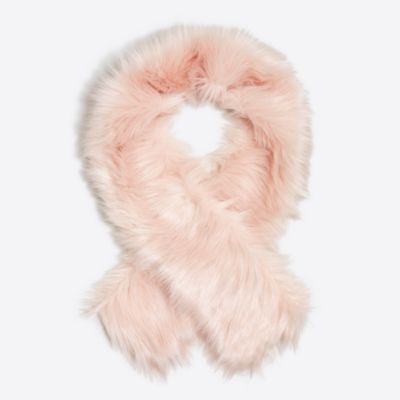 Girls' fauxfur scarf FactoryGirls coldweather accessories Factory