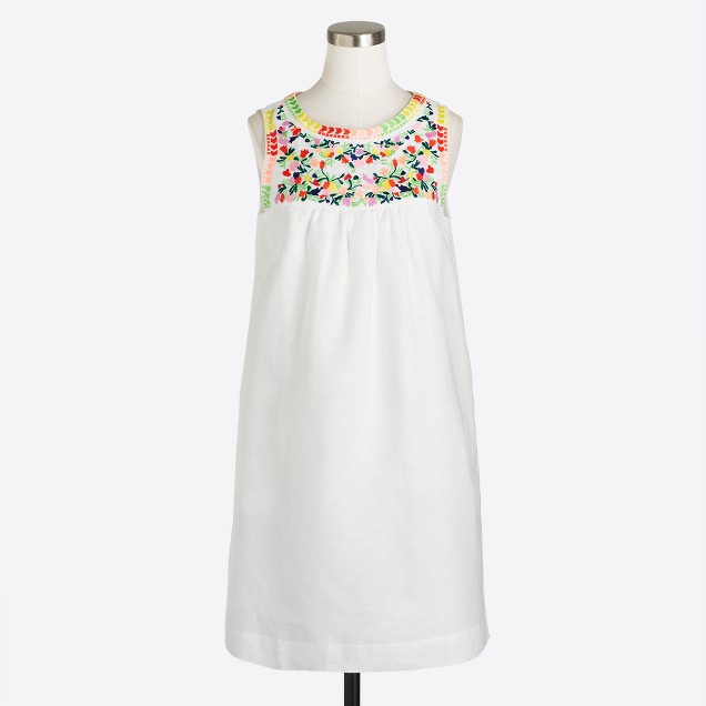 Embroidered dress