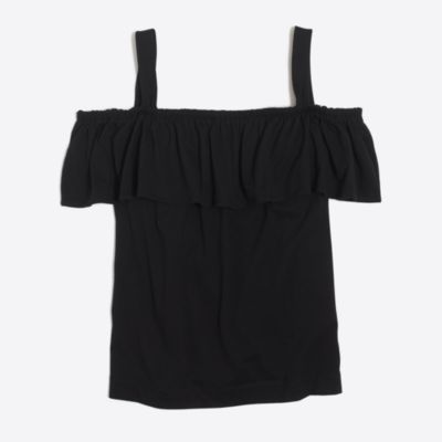 Off-the-shoulder tank top : FactoryWomen Under $35 tops shop | Factory