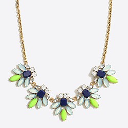Crystal watchbird necklace