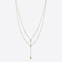 Double-tier Y-necklace : FactoryWomen Necklaces | Factory