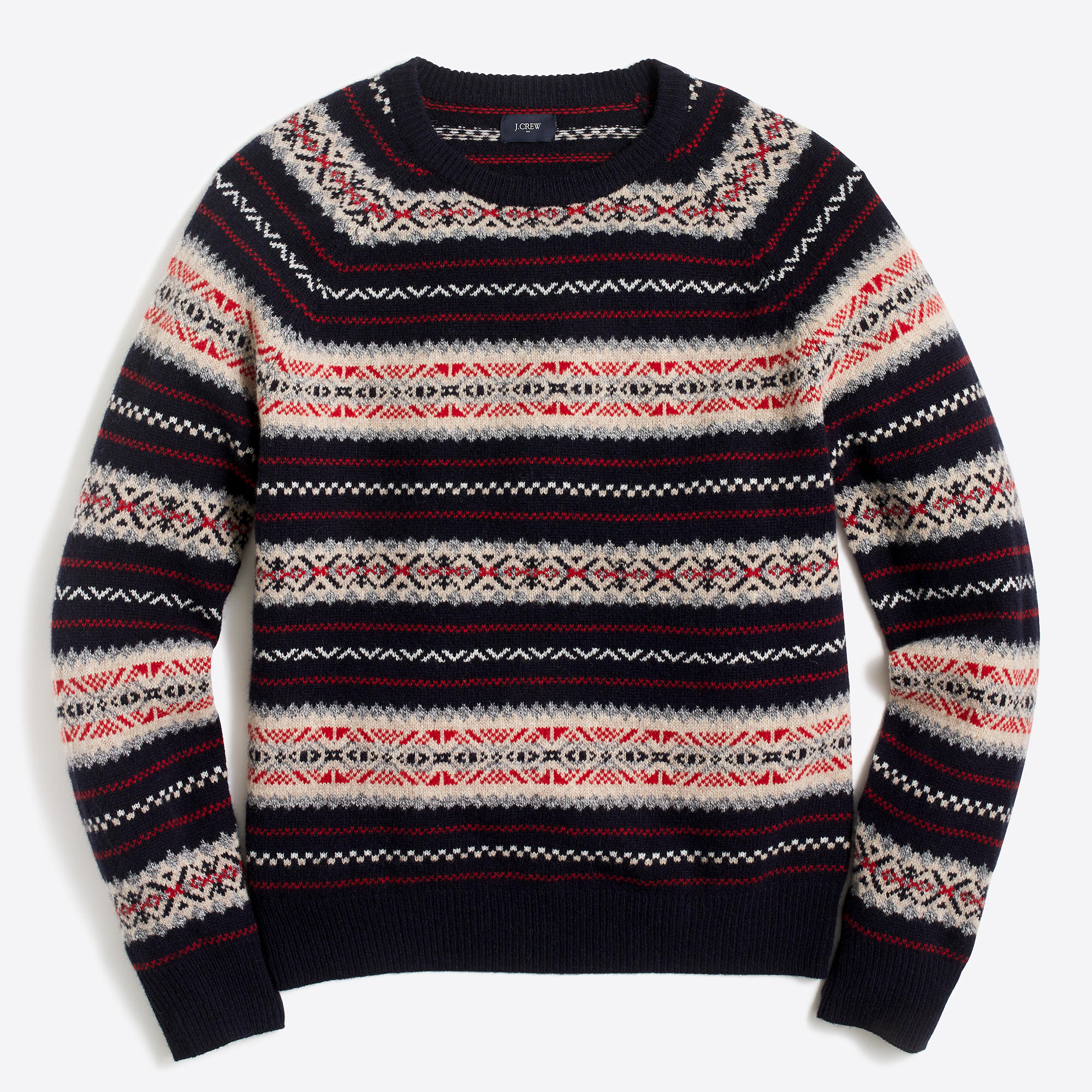 Spruce fair isle sweater : FactoryMen Lambswool | Factory